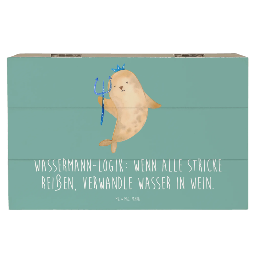 Holzkiste Wassermann Logik Erinnerungskiste, Kiste, Erinnerungsbox, Truhe, Schatulle, XXL, Aufbewahrungsbox, Holzkiste, Geschenkbox, Dekokiste, Schatzkiste, Geschenkdose, Tierkreiszeichen, Sternzeichen, Horoskop, Astrologie, Aszendent