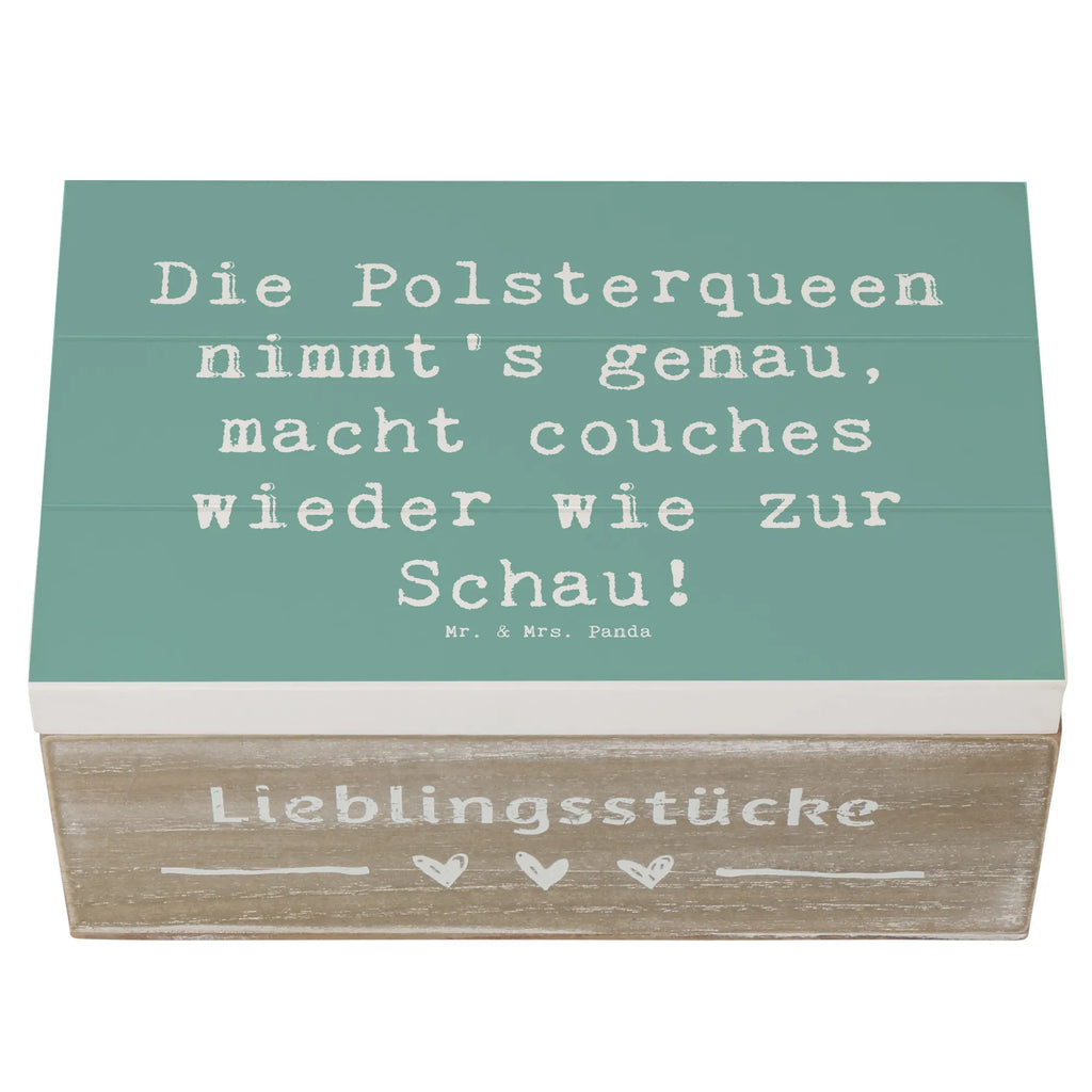 Holzkiste Spruch Polsterei Präzision Geschenkbox, Erinnerungsbox, XXL, Erinnerungskiste, Aufbewahrungsbox, Geschenkdose, Schatzkiste, Kiste, Truhe, Holzkiste, Schatulle, Dekokiste, Beruf, Ausbildung, Jubiläum, Abschied, Rente, Kollege, Kollegin, Geschenk, Schenken, Arbeitskollege, Mitarbeiter, Firma, Danke, Dankeschön