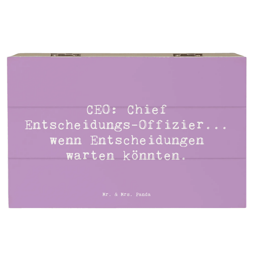 Holzkiste Spruch CEO Entscheidungen Erinnerungsbox, Dekokiste, Holzkiste, Kiste, Schatulle, Geschenkdose, Schatzkiste, Aufbewahrungsbox, Geschenkbox, Erinnerungskiste, Truhe, XXL, Beruf, Ausbildung, Jubiläum, Abschied, Rente, Kollege, Kollegin, Geschenk, Schenken, Arbeitskollege, Mitarbeiter, Firma, Danke, Dankeschön