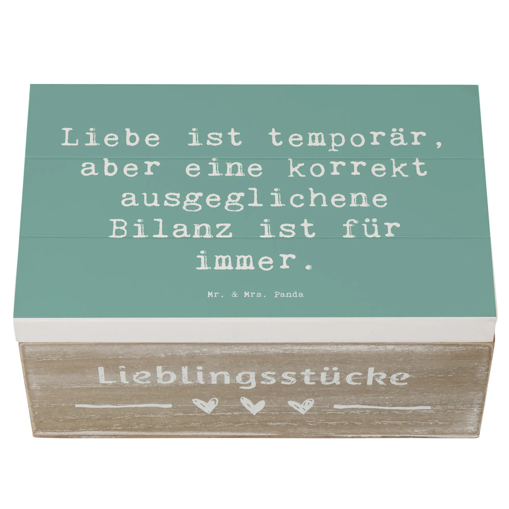 Wooden chest Saying Liebe ist temporär, aber eine korrekt ausgeglichene Bilanz ist für immer. Geschenkbox, Aufbewahrungsbox, Schatzkiste, XXL, Kiste, Truhe, Erinnerungskiste, Erinnerungsbox, Schatulle, Dekokiste, Geschenkdose, Holzkiste, Beruf, Ausbildung, Jubiläum, Abschied, Rente, Kollege, Kollegin, Geschenk, Schenken, Arbeitskollege, Mitarbeiter, Firma, Danke, Dankeschön