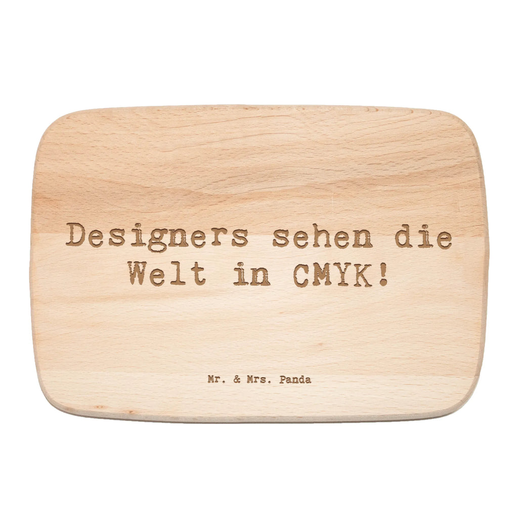 Serving board Saying Designers sehen die Welt in CMYK! breakfast board, cutting board, Board, gift, gift idea, best, farewell gift, passing exam, anniversary, retirement, promotion, job start, sayings, funny, profession