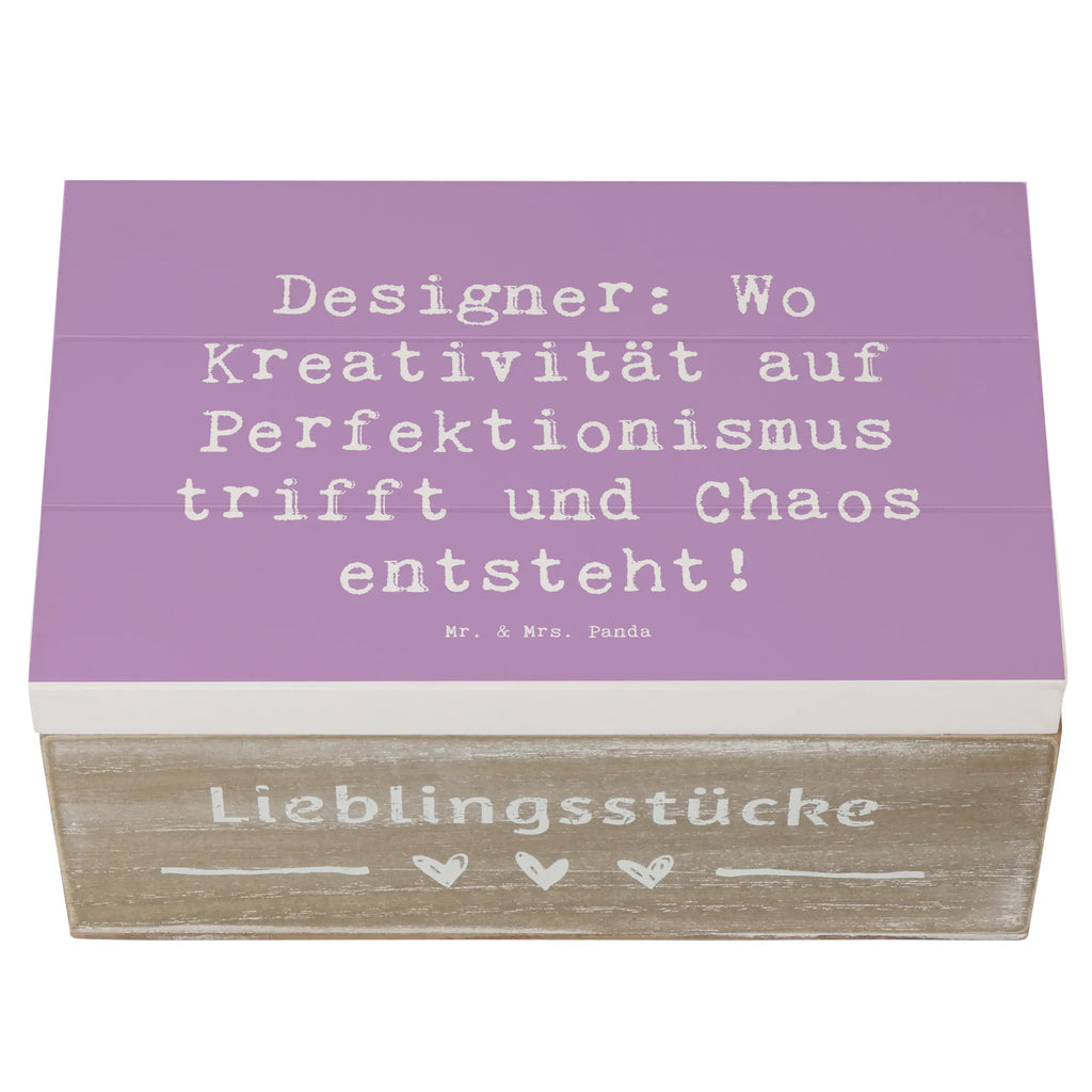 Wooden chest Saying Designer: Wo Kreativität auf Perfektionismus trifft und Chaos entsteht! Truhe, Geschenkbox, Geschenkdose, Erinnerungsbox, XXL, Schatulle, Aufbewahrungsbox, Erinnerungskiste, Schatzkiste, Dekokiste, Kiste, Holzkiste, Beruf, Ausbildung, Jubiläum, Abschied, Rente, Kollege, Kollegin, Geschenk, Schenken, Arbeitskollege, Mitarbeiter, Firma, Danke, Dankeschön
