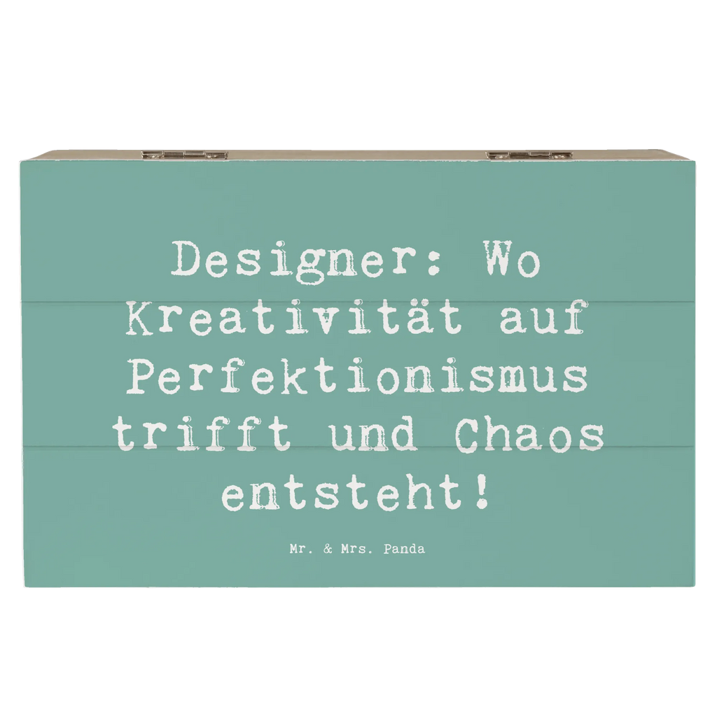 Wooden chest Saying Designer: Wo Kreativität auf Perfektionismus trifft und Chaos entsteht! Truhe, Geschenkbox, Geschenkdose, Erinnerungsbox, XXL, Schatulle, Aufbewahrungsbox, Erinnerungskiste, Schatzkiste, Dekokiste, Kiste, Holzkiste, Beruf, Ausbildung, Jubiläum, Abschied, Rente, Kollege, Kollegin, Geschenk, Schenken, Arbeitskollege, Mitarbeiter, Firma, Danke, Dankeschön