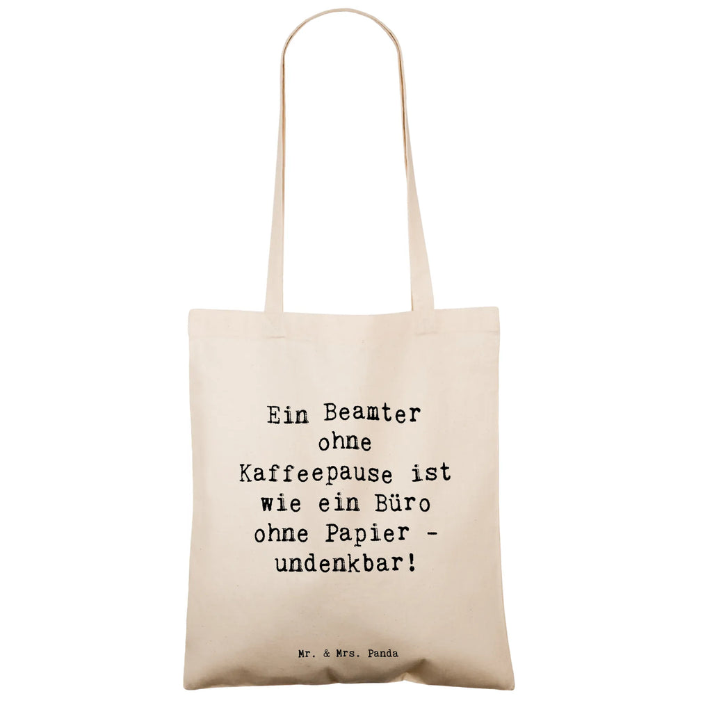 Tote bag Saying Ein Beamter ohne Kaffeepause ist wie ein Büro ohne Papier - undenkbar! Leinentasche, Einkaufstasche, Beutel, Schultertasche, Tüte, Baumwolltasche, Einkaufsbeutel, baumwollbeutel, Stoffbeutel, uni tasche, Badetasche, Alltagstasche, bedruckte tasche, Jutebeutel, Schultasche, tote bag, Beuteltasche, Tasche, Jutetasche, Shopper, shopping tasche, Umhängetasche, Tragetasche, unitasche, Statementbeutel, Strandtasche, Stofftasche, Einkaufstüte, büchertasche, Henkeltasche, Laptoptasche, Geschenk, Schenken, Rente, Danke, Kollegin, Dankeschön, Jubiläum, Firma, Ausbildung, Mitarbeiter, Kollege, Arbeitskollege, Beruf, Abschied
