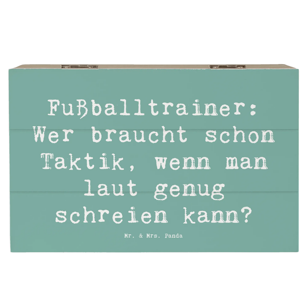 Holzkiste Spruch Fußballtrainer Motivation XXL, Erinnerungsbox, Geschenkdose, Geschenkbox, Truhe, Dekokiste, Erinnerungskiste, Kiste, Schatulle, Schatzkiste, Holzkiste, Aufbewahrungsbox, Beruf, Ausbildung, Jubiläum, Abschied, Rente, Kollege, Kollegin, Geschenk, Schenken, Arbeitskollege, Mitarbeiter, Firma, Danke, Dankeschön