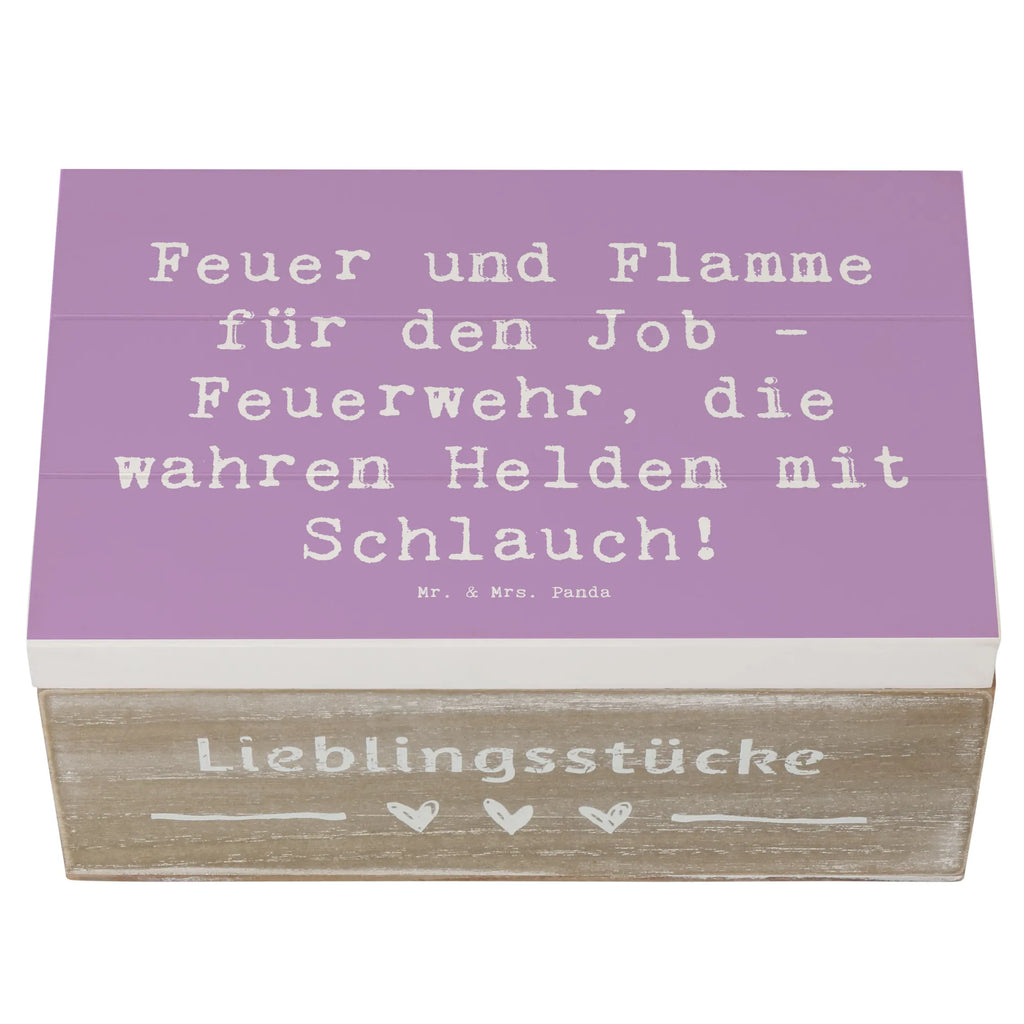 Wooden chest Saying Feuer und Flamme für den Job - Feuerwehr, die wahren Helden mit Schlauch! Kiste, Dekokiste, Truhe, Erinnerungskiste, Schatulle, Schatzkiste, Aufbewahrungsbox, Geschenkbox, Holzkiste, Geschenkdose, Erinnerungsbox, XXL, Beruf, Ausbildung, Jubiläum, Abschied, Rente, Kollege, Kollegin, Geschenk, Schenken, Arbeitskollege, Mitarbeiter, Firma, Danke, Dankeschön
