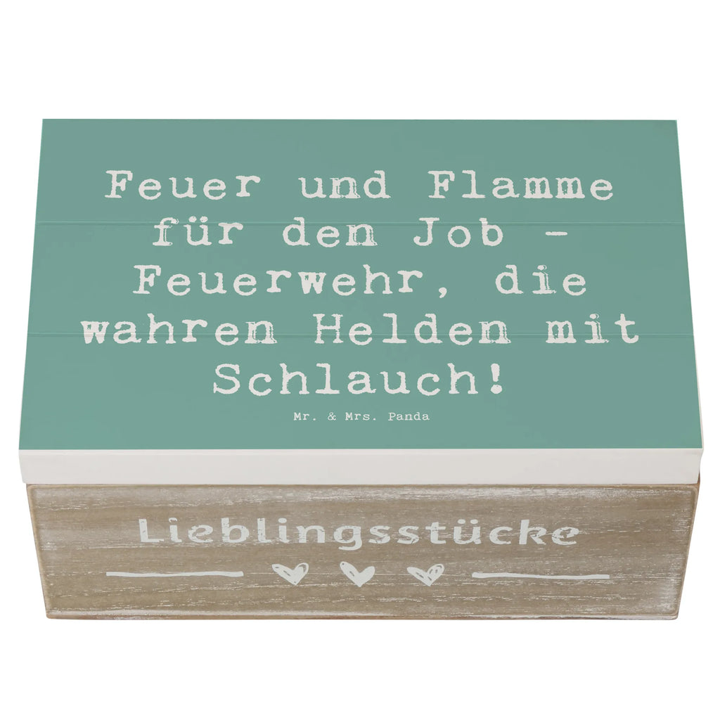Wooden chest Saying Feuer und Flamme für den Job - Feuerwehr, die wahren Helden mit Schlauch! Kiste, Dekokiste, Truhe, Erinnerungskiste, Schatulle, Schatzkiste, Aufbewahrungsbox, Geschenkbox, Holzkiste, Geschenkdose, Erinnerungsbox, XXL, Beruf, Ausbildung, Jubiläum, Abschied, Rente, Kollege, Kollegin, Geschenk, Schenken, Arbeitskollege, Mitarbeiter, Firma, Danke, Dankeschön