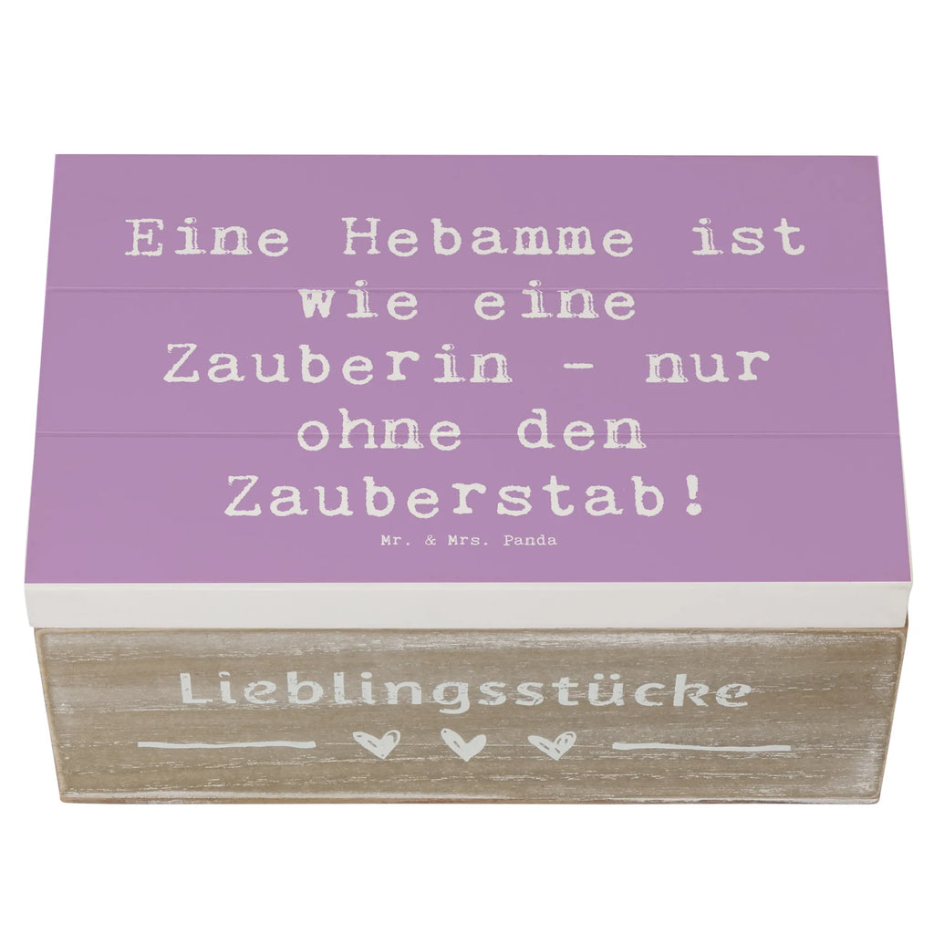 Wooden chest Saying Eine Hebamme ist wie eine Zauberin - nur ohne den Zauberstab! Erinnerungsbox, Schatulle, Dekokiste, Geschenkbox, Kiste, XXL, Schatzkiste, Holzkiste, Geschenkdose, Truhe, Aufbewahrungsbox, Erinnerungskiste, Beruf, Ausbildung, Jubiläum, Abschied, Rente, Kollege, Kollegin, Geschenk, Schenken, Arbeitskollege, Mitarbeiter, Firma, Danke, Dankeschön
