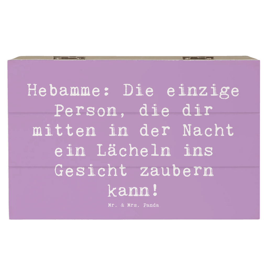 Holzkiste Spruch Hebamme Lächeln Erinnerungsbox, Dekokiste, XXL, Truhe, Erinnerungskiste, Schatzkiste, Geschenkbox, Schatulle, Aufbewahrungsbox, Holzkiste, Geschenkdose, Kiste, Beruf, Ausbildung, Jubiläum, Abschied, Rente, Kollege, Kollegin, Geschenk, Schenken, Arbeitskollege, Mitarbeiter, Firma, Danke, Dankeschön