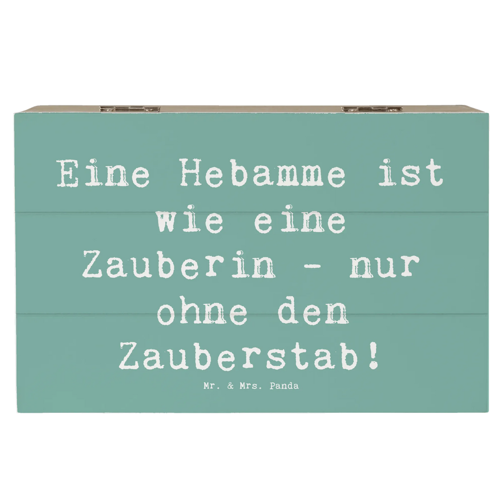 Wooden chest Saying Eine Hebamme ist wie eine Zauberin - nur ohne den Zauberstab! Erinnerungsbox, Schatulle, Dekokiste, Geschenkbox, Kiste, XXL, Schatzkiste, Holzkiste, Geschenkdose, Truhe, Aufbewahrungsbox, Erinnerungskiste, Beruf, Ausbildung, Jubiläum, Abschied, Rente, Kollege, Kollegin, Geschenk, Schenken, Arbeitskollege, Mitarbeiter, Firma, Danke, Dankeschön
