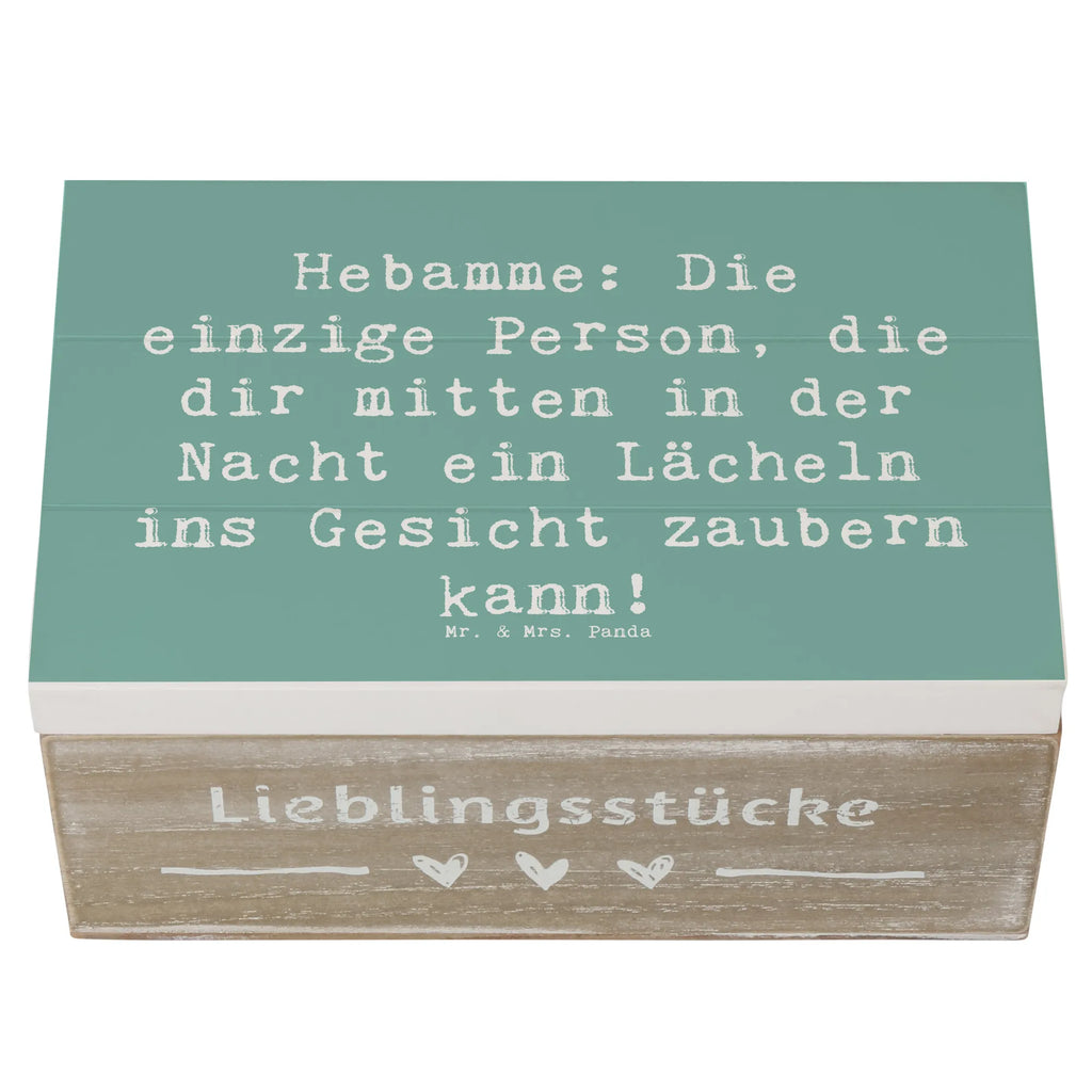 Holzkiste Spruch Hebamme Lächeln Erinnerungsbox, Dekokiste, XXL, Truhe, Erinnerungskiste, Schatzkiste, Geschenkbox, Schatulle, Aufbewahrungsbox, Holzkiste, Geschenkdose, Kiste, Beruf, Ausbildung, Jubiläum, Abschied, Rente, Kollege, Kollegin, Geschenk, Schenken, Arbeitskollege, Mitarbeiter, Firma, Danke, Dankeschön
