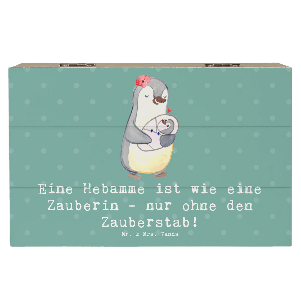 Holzkiste Hebamme Magie XXL, Geschenkbox, Erinnerungsbox, Aufbewahrungsbox, Schatulle, Holzkiste, Geschenkdose, Truhe, Kiste, Erinnerungskiste, Schatzkiste, Dekokiste, Beruf, Ausbildung, Jubiläum, Abschied, Rente, Kollege, Kollegin, Geschenk, Schenken, Arbeitskollege, Mitarbeiter, Firma, Danke, Dankeschön