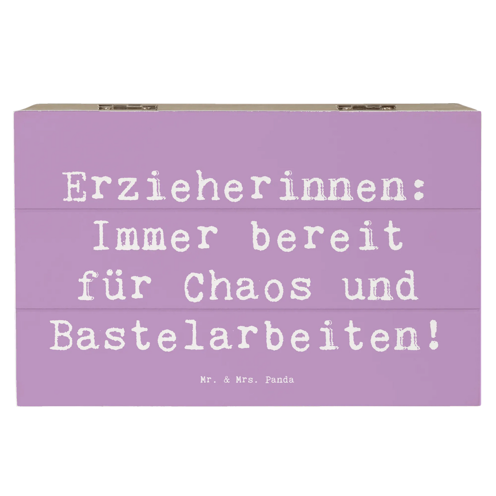 Wooden chest Saying Erzieherinnen: Immer bereit für Chaos und Bastelarbeiten! aufbewahrungskisten, aufbewahrungsboxen, Box aus Holz, Holzboxen, aufbewahrungstruhe, Aufbewahrungskiste, Holzbox mit Deckel, holzschachtel, holzschatulle, kiste holz, box holz, aufbewahrungskiste mit deckel, Aufbewahrungsbox, Aufbewahrungsbox aus Holz, Schatulle, holztruhen, holzkästchen, truhe holz, Aufbewahrungsbox Holz, Holztruhe, Holzbox, Holzkiste mit Deckel, Holz Aufbewahrungsbox, Holzkisten, Holzkiste, Geschenk, Danke, Dankeschön, Schenken, Beruf, Ausbildung, Abschied, Rente, Kollege, Kollegin, Arbeitskollege, Mitarbeiter, Jubiläum, Firma