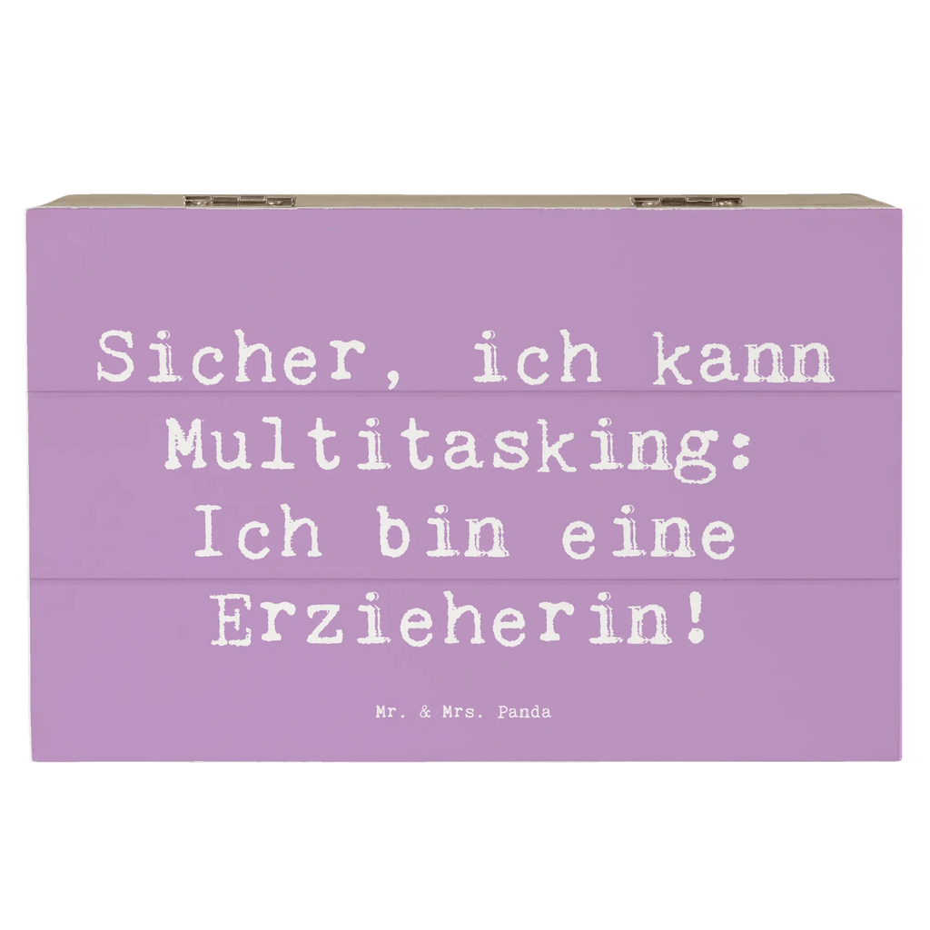 Holzkiste Spruch Erzieherin Multitasking Dekokiste, Erinnerungskiste, Erinnerungsbox, Holzkiste, Schatulle, Geschenkbox, Aufbewahrungsbox, Schatzkiste, Truhe, Kiste, XXL, Geschenkdose, Beruf, Ausbildung, Jubiläum, Abschied, Rente, Kollege, Kollegin, Geschenk, Schenken, Arbeitskollege, Mitarbeiter, Firma, Danke, Dankeschön