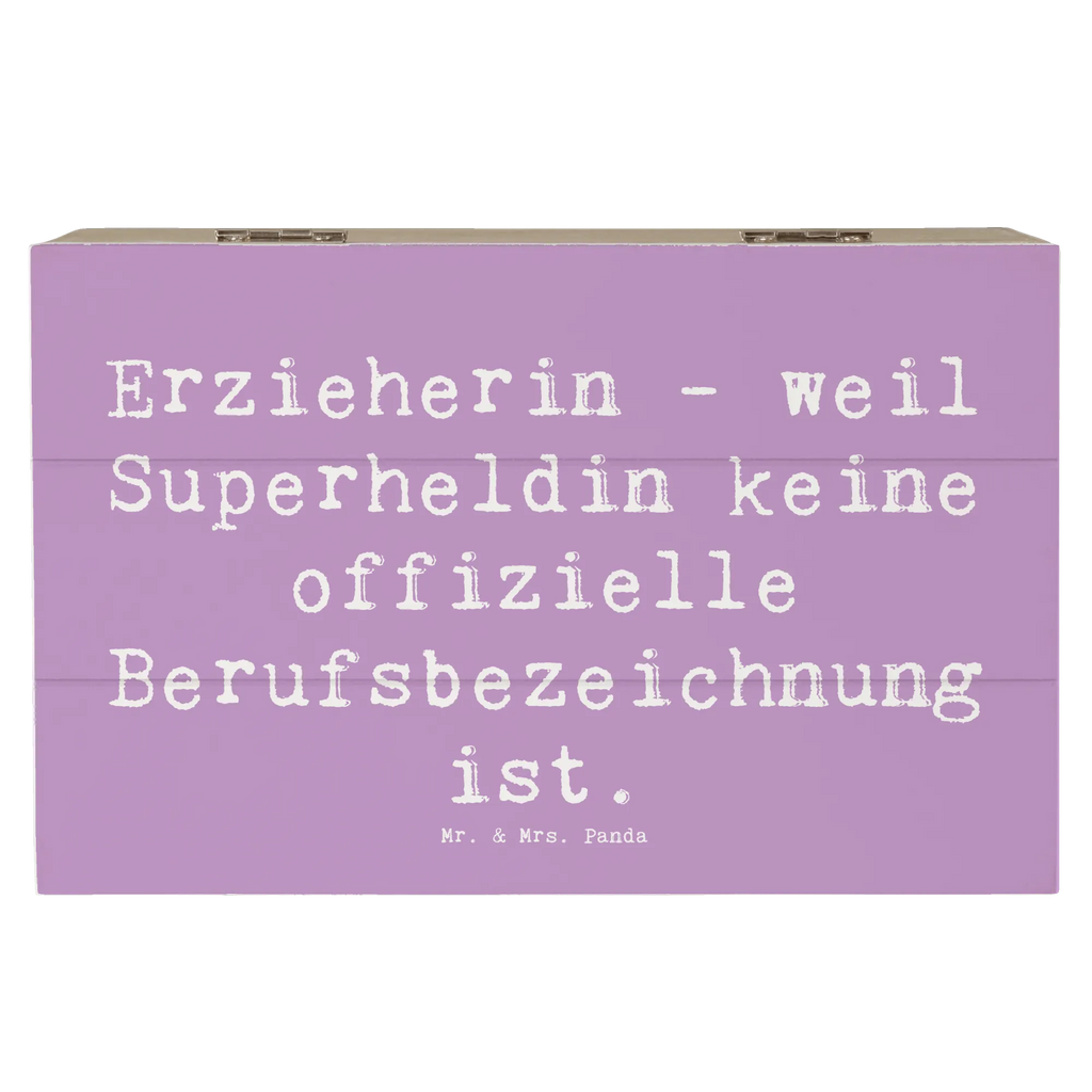 Wooden chest Saying Erzieherin - weil Superheldin keine offizielle Berufsbezeichnung ist. Erinnerungskiste, Aufbewahrungsbox, Geschenkdose, Holzkiste, Dekokiste, Truhe, Geschenkbox, Erinnerungsbox, Kiste, Schatulle, Schatzkiste, XXL, Beruf, Ausbildung, Jubiläum, Abschied, Rente, Kollege, Kollegin, Geschenk, Schenken, Arbeitskollege, Mitarbeiter, Firma, Danke, Dankeschön