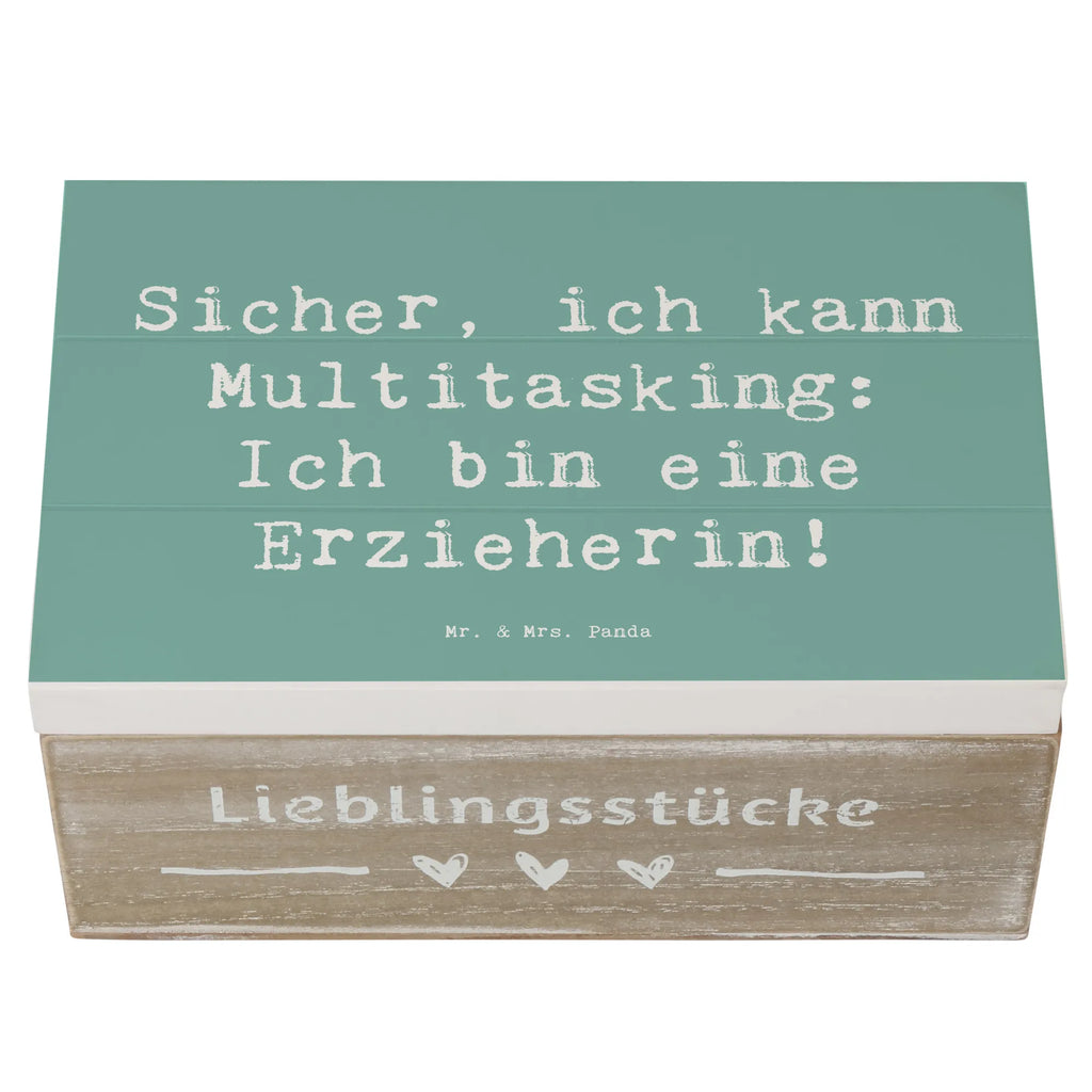 Holzkiste Spruch Erzieherin Multitasking Dekokiste, Erinnerungskiste, Erinnerungsbox, Holzkiste, Schatulle, Geschenkbox, Aufbewahrungsbox, Schatzkiste, Truhe, Kiste, XXL, Geschenkdose, Beruf, Ausbildung, Jubiläum, Abschied, Rente, Kollege, Kollegin, Geschenk, Schenken, Arbeitskollege, Mitarbeiter, Firma, Danke, Dankeschön
