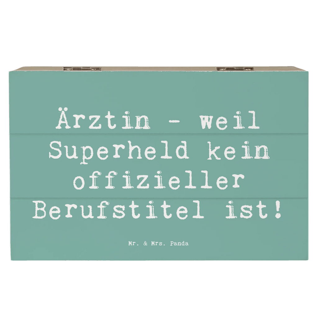Wooden chest Saying Ärztin - weil Superheld kein offizieller Berufstitel ist! Schatulle, Holzkiste, Geschenkdose, Kiste, Geschenkbox, Truhe, Dekokiste, XXL, Aufbewahrungsbox, Schatzkiste, Erinnerungskiste, Erinnerungsbox, Beruf, Ausbildung, Jubiläum, Abschied, Rente, Kollege, Kollegin, Geschenk, Schenken, Arbeitskollege, Mitarbeiter, Firma, Danke, Dankeschön