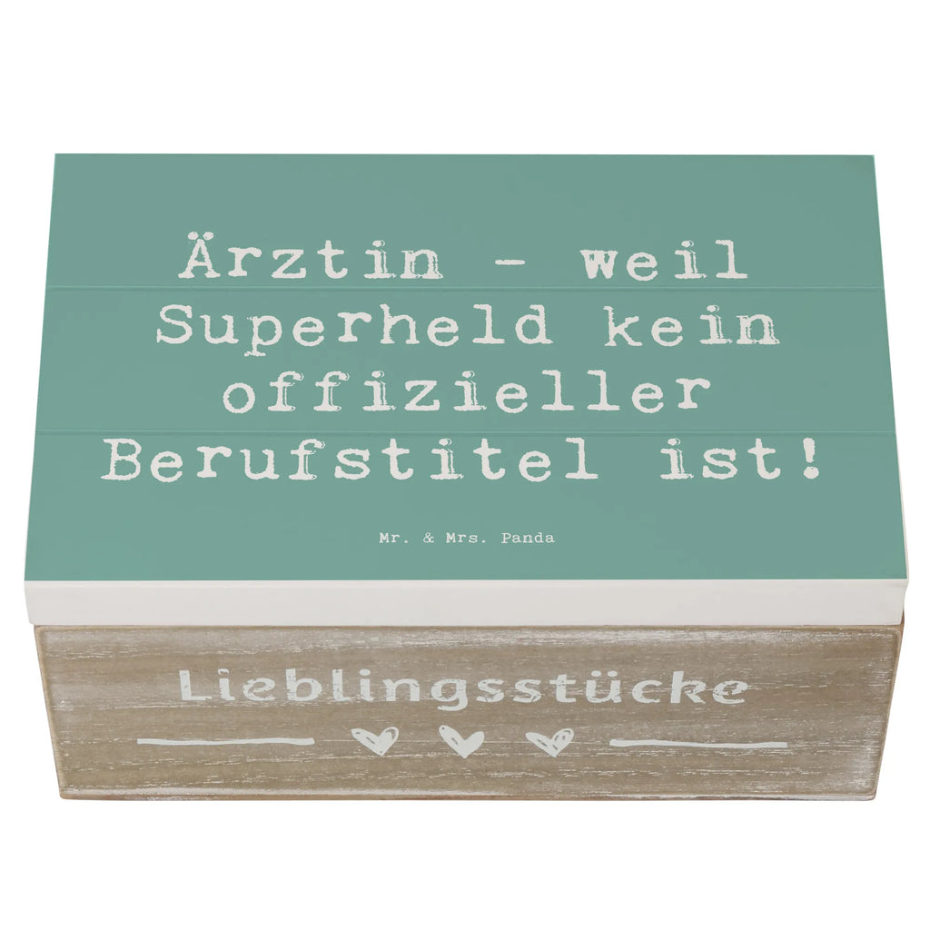 Wooden chest Saying Ärztin - weil Superheld kein offizieller Berufstitel ist! Schatulle, Holzkiste, Geschenkdose, Kiste, Geschenkbox, Truhe, Dekokiste, XXL, Aufbewahrungsbox, Schatzkiste, Erinnerungskiste, Erinnerungsbox, Beruf, Ausbildung, Jubiläum, Abschied, Rente, Kollege, Kollegin, Geschenk, Schenken, Arbeitskollege, Mitarbeiter, Firma, Danke, Dankeschön