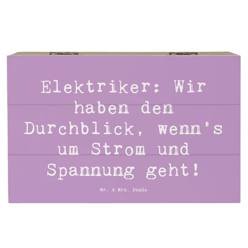 Wooden chest Saying Elektriker: Wir haben den Durchblick, wenn's um Strom und Spannung geht! Truhe, Holzkiste, Erinnerungskiste, Aufbewahrungsbox, Erinnerungsbox, Schatzkiste, Schatulle, Geschenkdose, XXL, Geschenkbox, Kiste, Dekokiste, Beruf, Ausbildung, Jubiläum, Abschied, Rente, Kollege, Kollegin, Geschenk, Schenken, Arbeitskollege, Mitarbeiter, Firma, Danke, Dankeschön