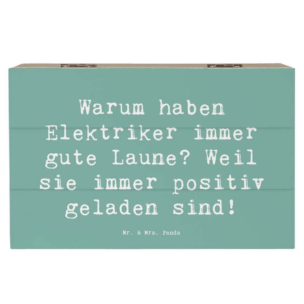 Holzkiste Spruch Positiver Elektriker Schatzkiste, Aufbewahrungsbox, XXL, Holzkiste, Schatulle, Truhe, Geschenkdose, Geschenkbox, Kiste, Dekokiste, Erinnerungsbox, Erinnerungskiste, Beruf, Ausbildung, Jubiläum, Abschied, Rente, Kollege, Kollegin, Geschenk, Schenken, Arbeitskollege, Mitarbeiter, Firma, Danke, Dankeschön