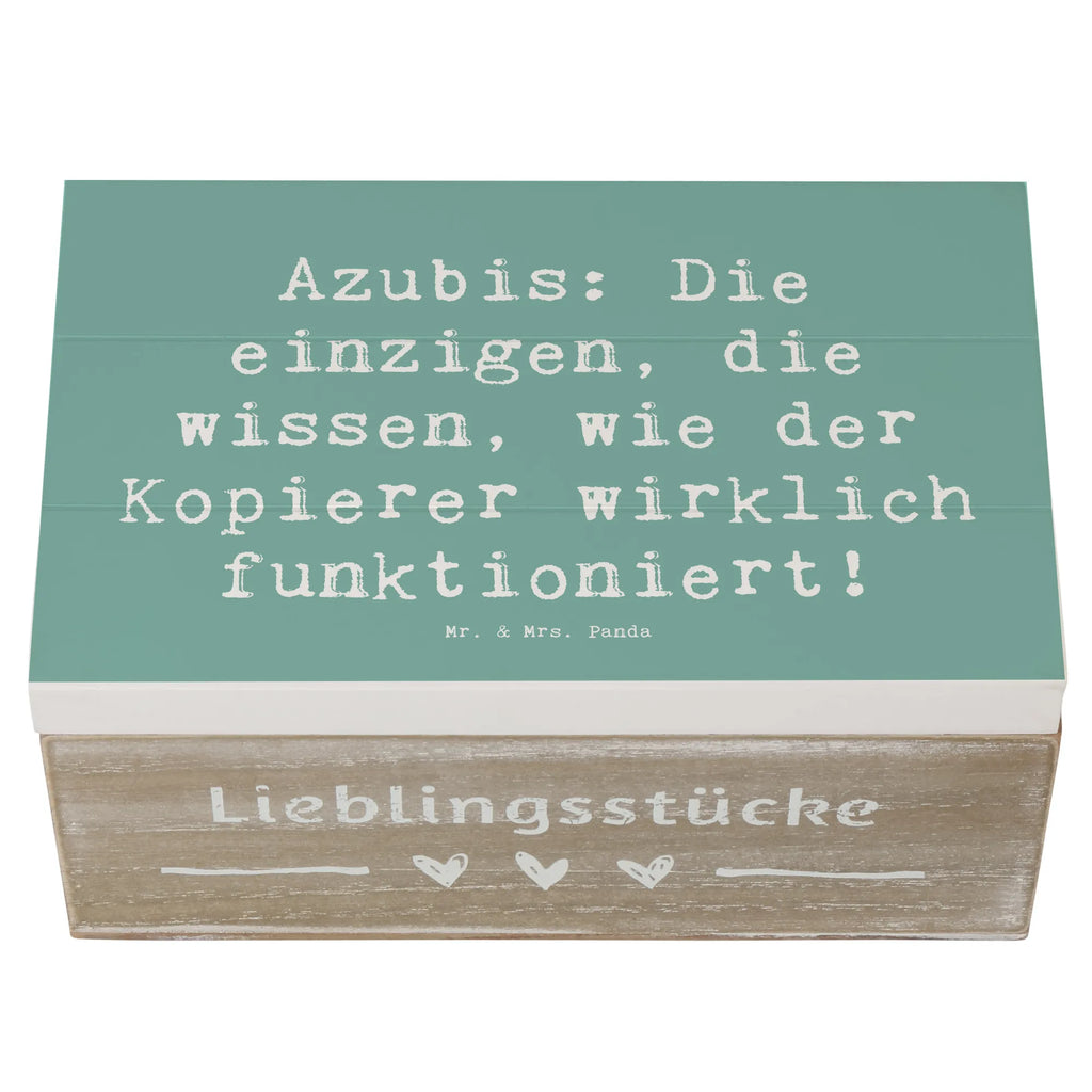 Wooden chest Saying Azubis: Die einzigen, die wissen, wie der Kopierer wirklich funktioniert! Holzkiste, Kiste, Schatzkiste, Geschenkbox, Schatulle, Erinnerungsbox, Geschenkdose, Erinnerungskiste, XXL, Truhe, Dekokiste, Aufbewahrungsbox, Beruf, Ausbildung, Jubiläum, Abschied, Rente, Kollege, Kollegin, Geschenk, Schenken, Arbeitskollege, Mitarbeiter, Firma, Danke, Dankeschön