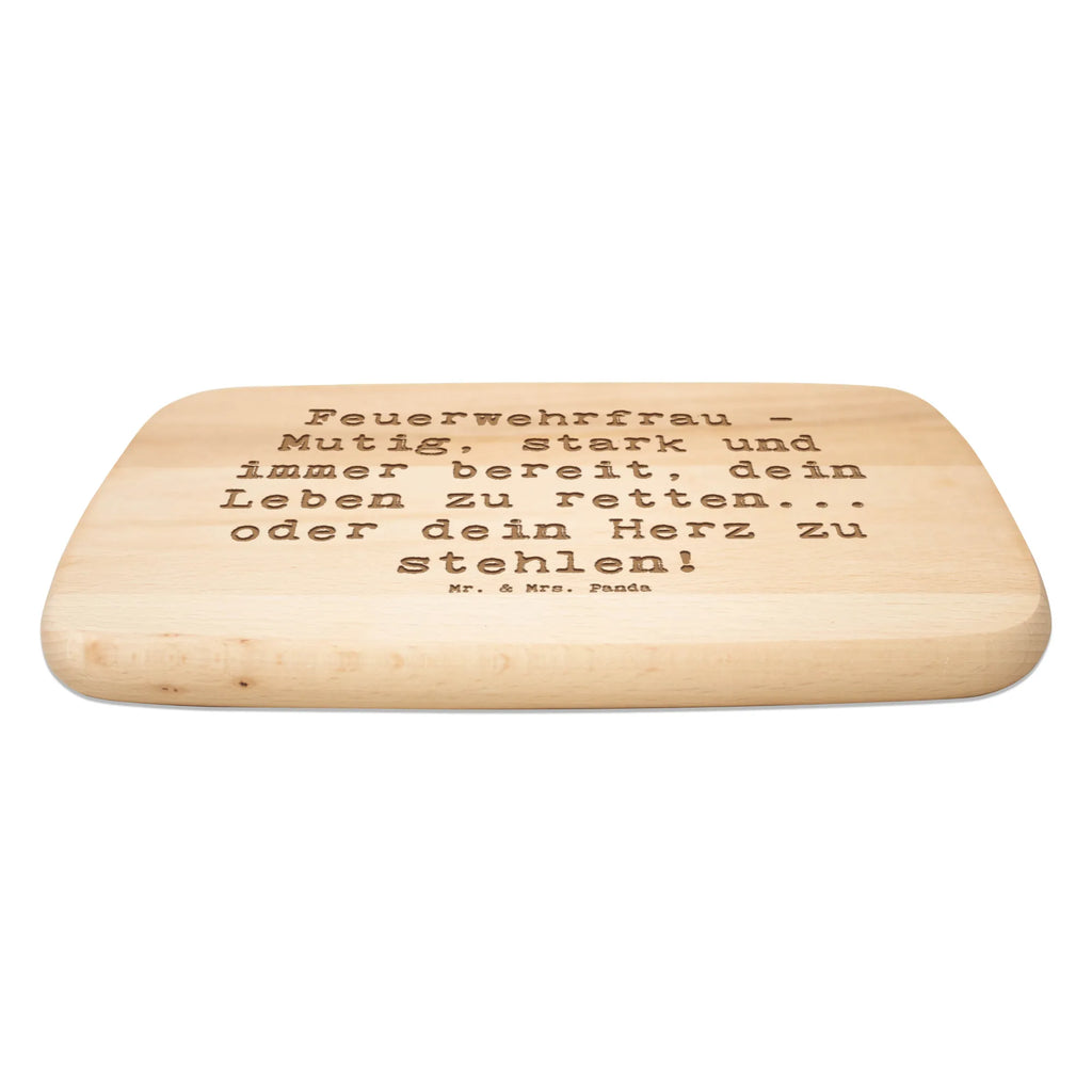 Śniadaniowa deska Przysłowie Feuerwehrfrau - Mutig, stark und immer bereit, dein Leben zu retten... oder dein Herz zu stehlen! Zawód, Wykształcenie, Jubileusz, Pożegnanie, Emerytura, Kolega, Koleżanka, Prezent, Dawać, Pracownik, Współpracownik, Firma, Dziękuję, Dziękuję bardzo
