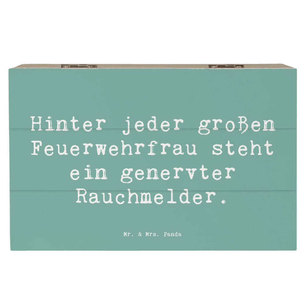 Holzkiste Spruch Feuerwehrfrau Humor Geschenkdose, Truhe, Erinnerungsbox, XXL, Aufbewahrungsbox, Dekokiste, Schatulle, Schatzkiste, Geschenkbox, Kiste, Holzkiste, Erinnerungskiste, Beruf, Ausbildung, Jubiläum, Abschied, Rente, Kollege, Kollegin, Geschenk, Schenken, Arbeitskollege, Mitarbeiter, Firma, Danke, Dankeschön