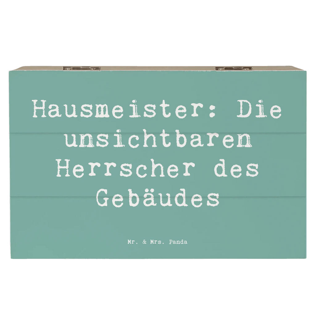 Wooden chest Saying Hausmeister: Die unsichtbaren Herrscher des Gebäudes Aufbewahrungsbox, Kiste, Truhe, Geschenkbox, Schatzkiste, Geschenkdose, Dekokiste, Schatulle, Erinnerungskiste, Erinnerungsbox, XXL, Holzkiste, Beruf, Ausbildung, Jubiläum, Abschied, Rente, Kollege, Kollegin, Geschenk, Schenken, Arbeitskollege, Mitarbeiter, Firma, Danke, Dankeschön
