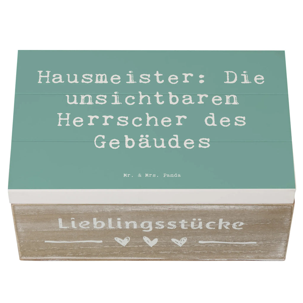 Wooden chest Saying Hausmeister: Die unsichtbaren Herrscher des Gebäudes Aufbewahrungsbox, Kiste, Truhe, Geschenkbox, Schatzkiste, Geschenkdose, Dekokiste, Schatulle, Erinnerungskiste, Erinnerungsbox, XXL, Holzkiste, Beruf, Ausbildung, Jubiläum, Abschied, Rente, Kollege, Kollegin, Geschenk, Schenken, Arbeitskollege, Mitarbeiter, Firma, Danke, Dankeschön