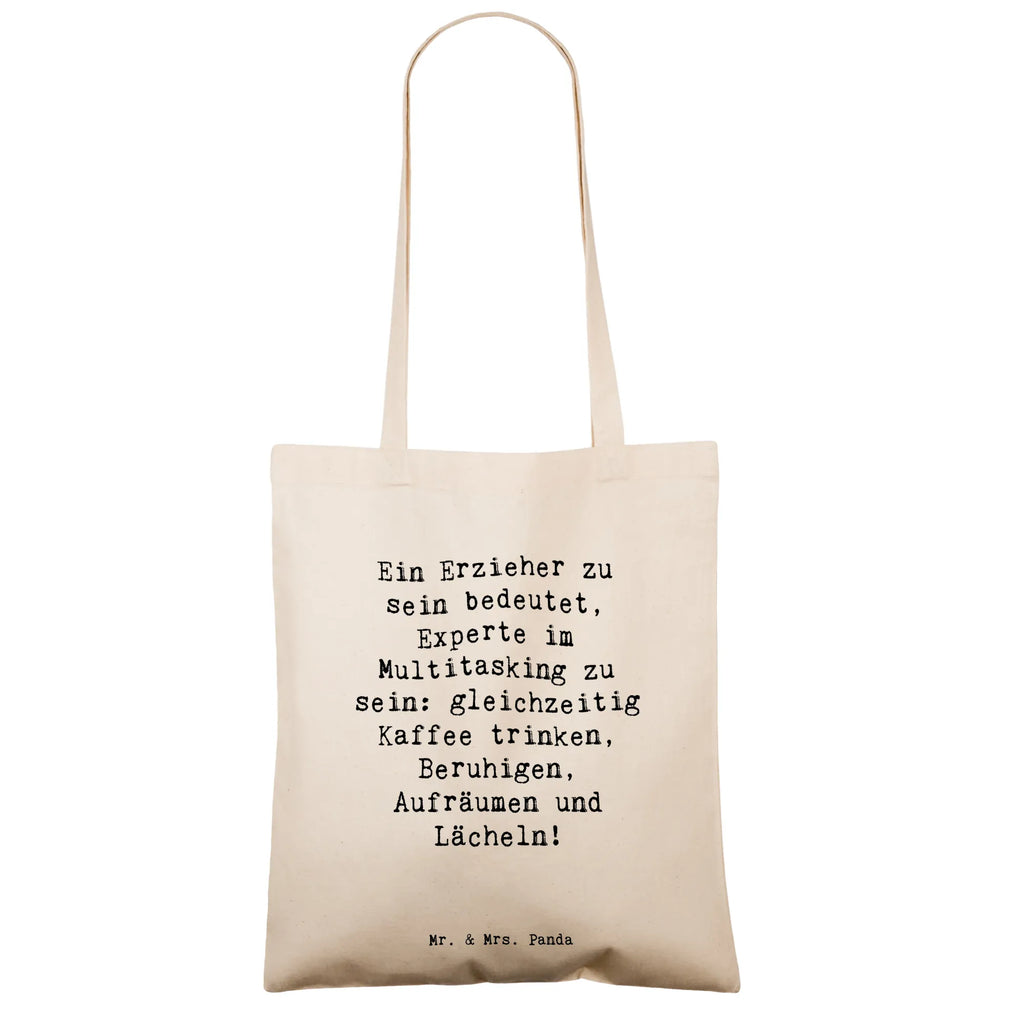 Tragetasche Spruch Multitasking Erzieher Beuteltasche, Jutebeutel, Shopper, Strandtasche, Jutetasche, Laptoptasche, Einkaufstasche, Schultertasche, Umhängetasche, Stofftasche, Tragetasche, Beutel, Einkaufstüte, Stoffbeutel, Badetasche, Tasche, Beruf, Ausbildung, Jubiläum, Abschied, Rente, Kollege, Kollegin, Geschenk, Schenken, Arbeitskollege, Mitarbeiter, Firma, Danke, Dankeschön