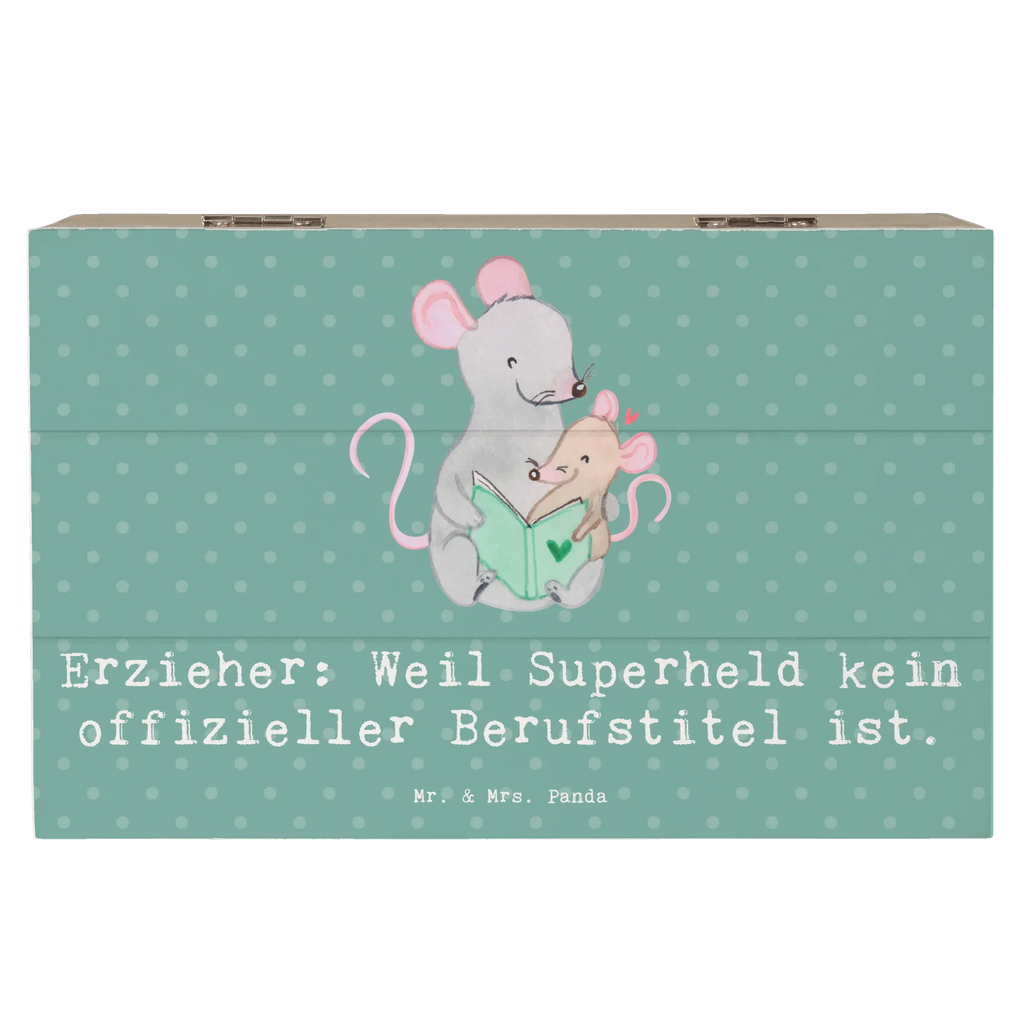 Holzkiste Erzieher Superheld Geschenkbox, Kiste, XXL, Aufbewahrungsbox, Dekokiste, Truhe, Geschenkdose, Schatulle, Erinnerungskiste, Erinnerungsbox, Schatzkiste, Holzkiste, Beruf, Ausbildung, Jubiläum, Abschied, Rente, Kollege, Kollegin, Geschenk, Schenken, Arbeitskollege, Mitarbeiter, Firma, Danke, Dankeschön