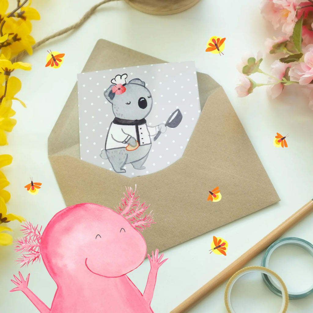 Greetings card Köche: Die wahren Helden der Gastronomie - immer am Herd, um andere glücklich zu machen! Geburtstagskarte, Hochzeitskarte, Ansichtskarten, Einladungskarte, Grußkarte, Karte, Klappkarte, Glückwunschkarte, Beruf, Ausbildung, Jubiläum, Abschied, Rente, Kollege, Kollegin, Geschenk, Schenken, Arbeitskollege, Mitarbeiter, Firma, Danke, Dankeschön