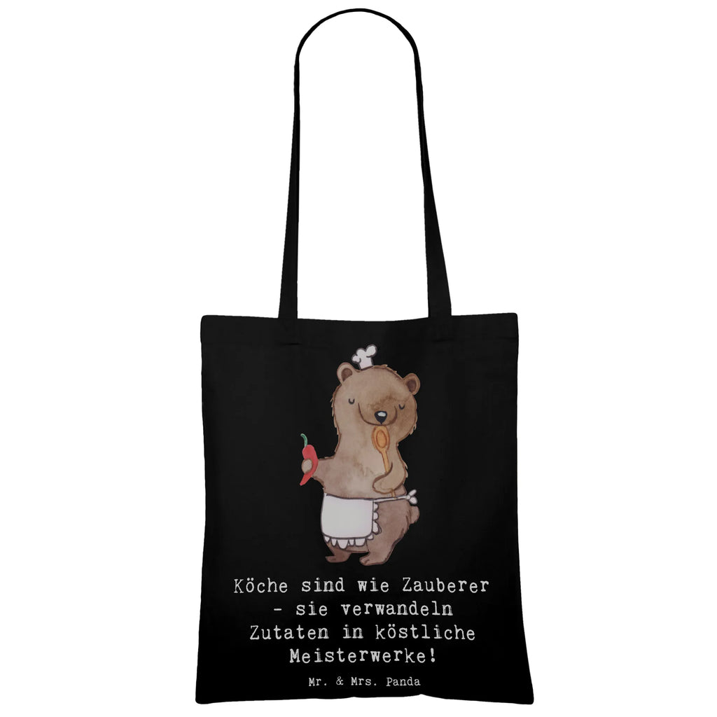 Tragetasche Köche sind wie Zauberer - sie verwandeln Zutaten in köstliche Meisterwerke! Einkaufstüte, Badetasche, Shopper, Beuteltasche, Schultertasche, Strandtasche, Tasche, Einkaufstasche, Tragetasche, Jutetasche, Umhängetasche, Laptoptasche, Stofftasche, Beutel, Jutebeutel, Stoffbeutel, Beruf, Ausbildung, Jubiläum, Abschied, Rente, Kollege, Kollegin, Geschenk, Schenken, Arbeitskollege, Mitarbeiter, Firma, Danke, Dankeschön