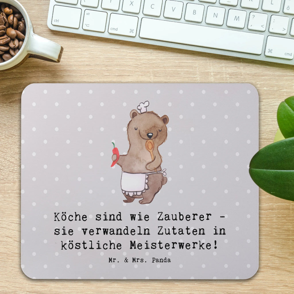 Mauspad Köche sind wie Zauberer - sie verwandeln Zutaten in köstliche Meisterwerke! Mausunterlage, Computer zubehör, Arbeitszimmer, Designer Mauspad, Mousepad, Mauspad, Mauspad Büro, Einzigartiges Mauspad, PC Zubehör, Büroausstattung, Beruf, Ausbildung, Jubiläum, Abschied, Rente, Kollege, Kollegin, Geschenk, Schenken, Arbeitskollege, Mitarbeiter, Firma, Danke, Dankeschön