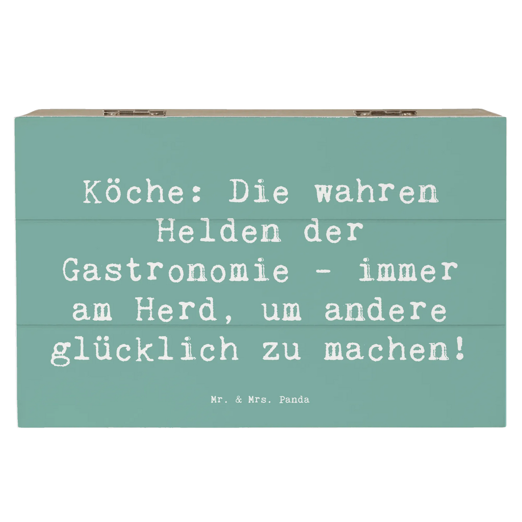 Wooden chest Saying Köche: Die wahren Helden der Gastronomie - immer am Herd, um andere glücklich zu machen! Schatulle, Dekokiste, Erinnerungskiste, Kiste, Erinnerungsbox, Geschenkbox, Truhe, XXL, Geschenkdose, Schatzkiste, Aufbewahrungsbox, Holzkiste, Beruf, Ausbildung, Jubiläum, Abschied, Rente, Kollege, Kollegin, Geschenk, Schenken, Arbeitskollege, Mitarbeiter, Firma, Danke, Dankeschön