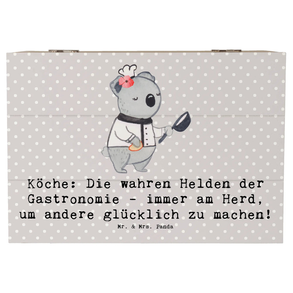 Holzkiste Köche: Die wahren Helden der Gastronomie - immer am Herd, um andere glücklich zu machen! Schatzkiste, Kiste, Aufbewahrungsbox, Schatulle, Holzkiste, Erinnerungsbox, Geschenkdose, Dekokiste, Geschenkbox, Erinnerungskiste, Truhe, XXL, Beruf, Ausbildung, Jubiläum, Abschied, Rente, Kollege, Kollegin, Geschenk, Schenken, Arbeitskollege, Mitarbeiter, Firma, Danke, Dankeschön