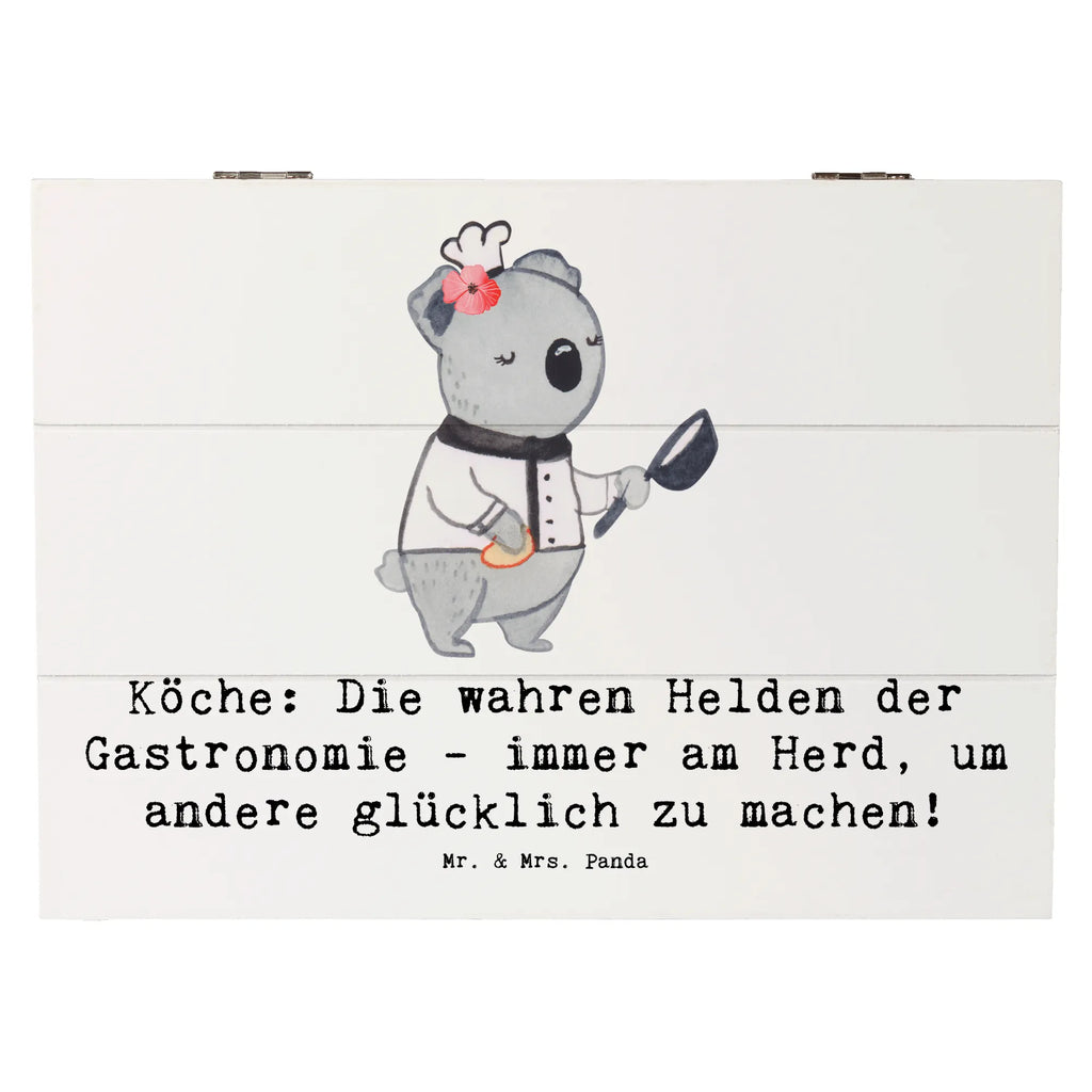 Holzkiste Köche: Die wahren Helden der Gastronomie - immer am Herd, um andere glücklich zu machen! Schatzkiste, Kiste, Aufbewahrungsbox, Schatulle, Holzkiste, Erinnerungsbox, Geschenkdose, Dekokiste, Geschenkbox, Erinnerungskiste, Truhe, XXL, Beruf, Ausbildung, Jubiläum, Abschied, Rente, Kollege, Kollegin, Geschenk, Schenken, Arbeitskollege, Mitarbeiter, Firma, Danke, Dankeschön