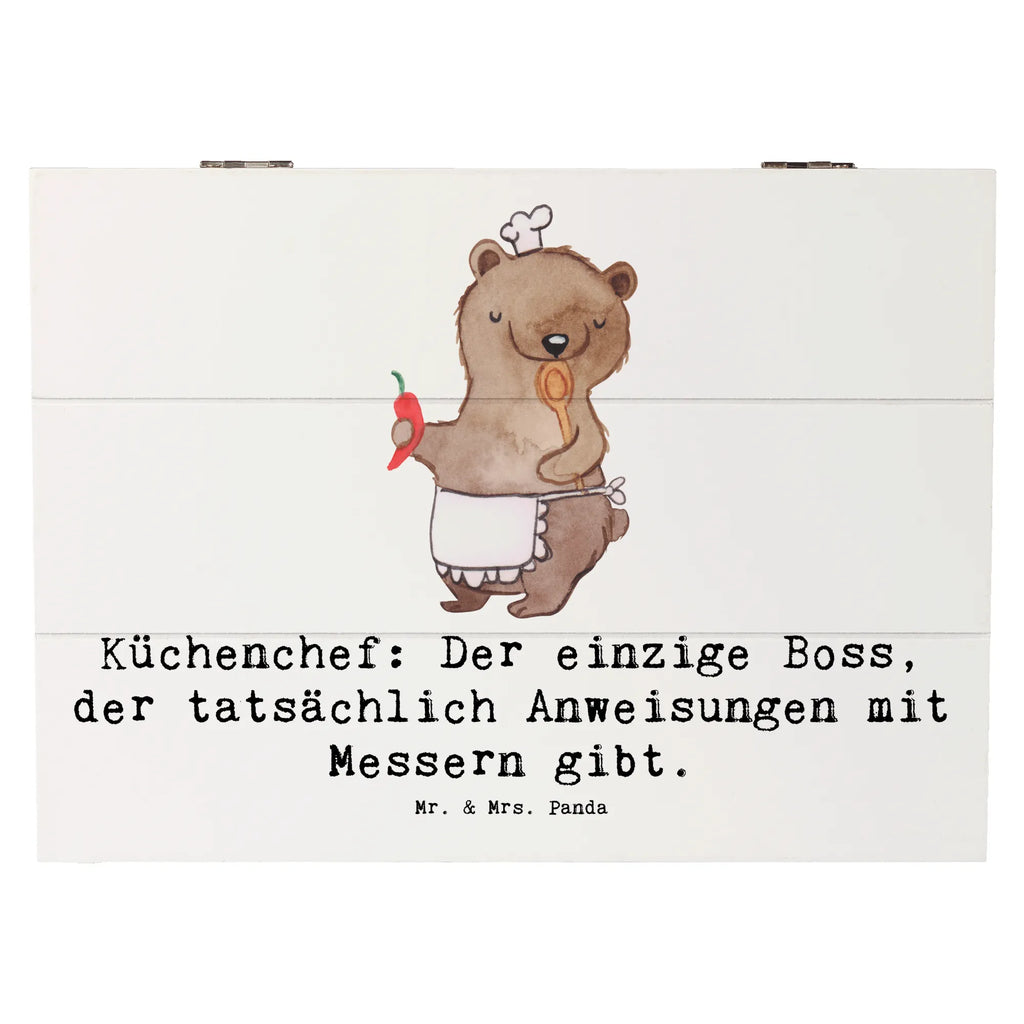 Holzkiste Küchenchef: Der einzige Boss, der tatsächlich Anweisungen mit Messern gibt. Erinnerungskiste, Holzkiste, Truhe, Kiste, Dekokiste, Schatzkiste, Aufbewahrungsbox, Geschenkbox, XXL, Schatulle, Erinnerungsbox, Geschenkdose, Beruf, Ausbildung, Jubiläum, Abschied, Rente, Kollege, Kollegin, Geschenk, Schenken, Arbeitskollege, Mitarbeiter, Firma, Danke, Dankeschön