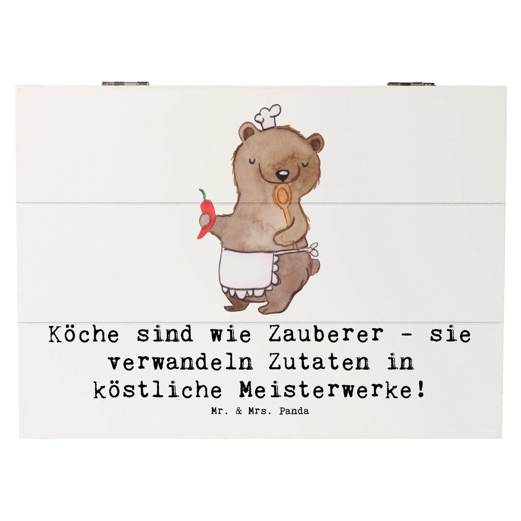 Holzkiste Köche sind wie Zauberer - sie verwandeln Zutaten in köstliche Meisterwerke! Erinnerungsbox, Schatulle, Dekokiste, Aufbewahrungsbox, Holzkiste, Geschenkdose, Truhe, Schatzkiste, Erinnerungskiste, Kiste, Geschenkbox, XXL, Beruf, Ausbildung, Jubiläum, Abschied, Rente, Kollege, Kollegin, Geschenk, Schenken, Arbeitskollege, Mitarbeiter, Firma, Danke, Dankeschön