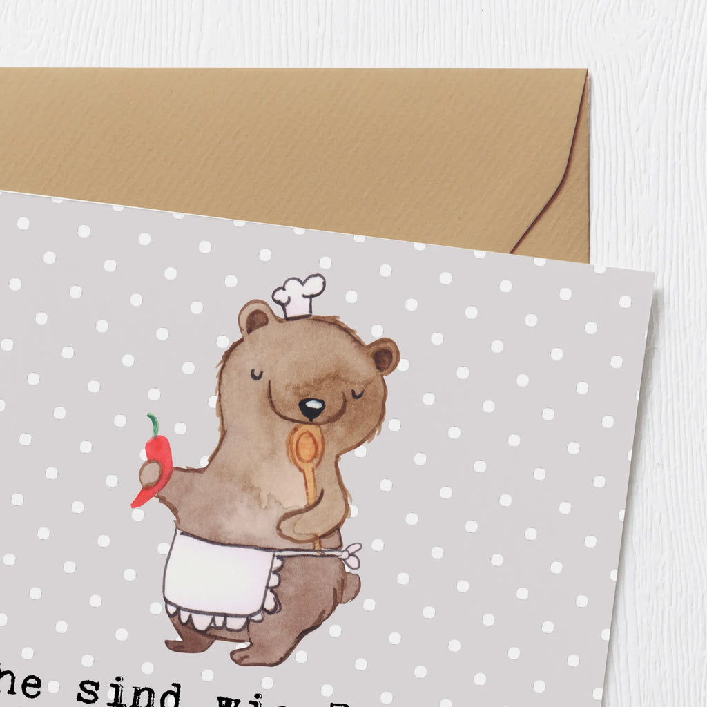 Deluxe Karte Köche sind wie Zauberer - sie verwandeln Zutaten in köstliche Meisterwerke! Grußkarte, Einladungskarte, Hochzeitskarte, Glückwunschkarte, Klappkarte, Hochwertige Klappkarte, Geburtstagskarte, Karte, Hochwertige Grußkarte, Beruf, Ausbildung, Jubiläum, Abschied, Rente, Kollege, Kollegin, Geschenk, Schenken, Arbeitskollege, Mitarbeiter, Firma, Danke, Dankeschön