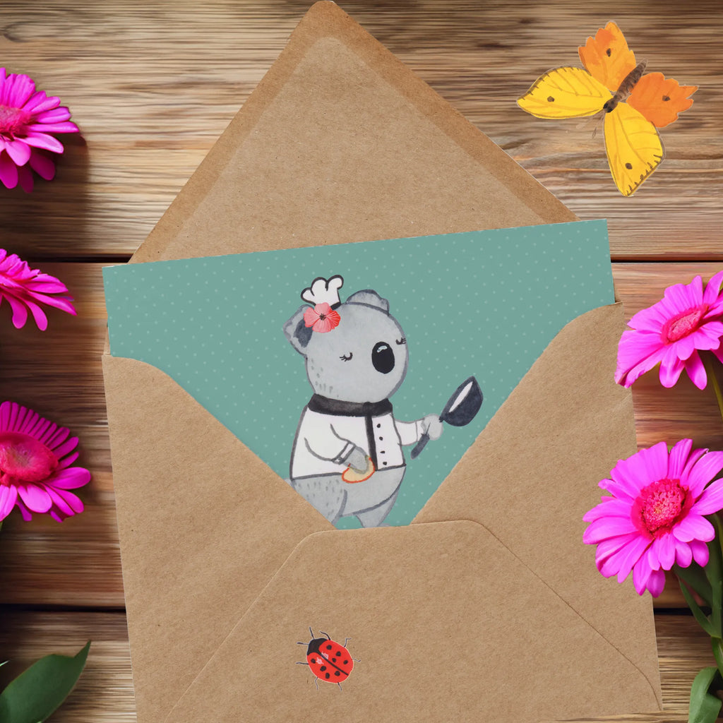 Deluxe Karte Köche: Die wahren Helden der Gastronomie - immer am Herd, um andere glücklich zu machen! Karte, Hochwertige Grußkarte, Glückwunschkarte, Geburtstagskarte, Einladungskarte, Grußkarte, Hochwertige Klappkarte, Klappkarte, Hochzeitskarte, Beruf, Ausbildung, Jubiläum, Abschied, Rente, Kollege, Kollegin, Geschenk, Schenken, Arbeitskollege, Mitarbeiter, Firma, Danke, Dankeschön