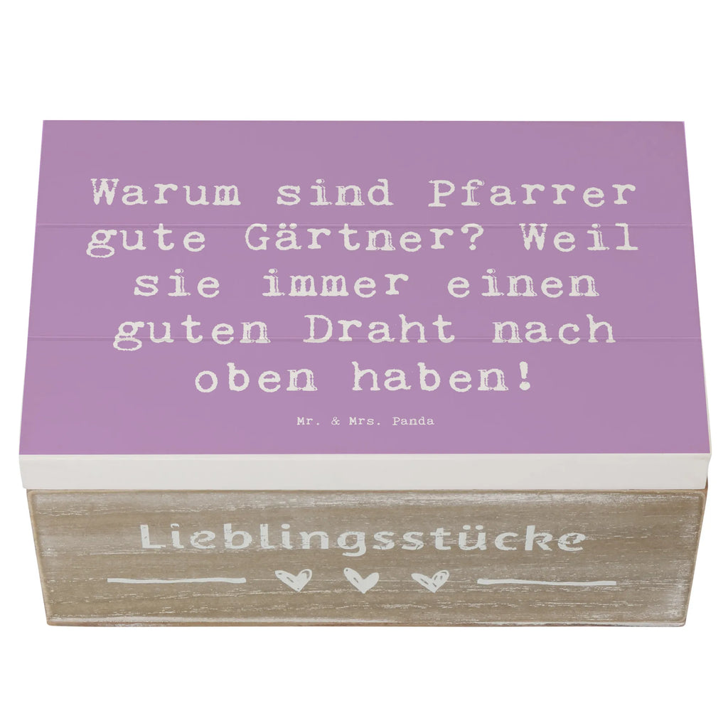 Holzkiste Spruch Pfarrer Gärtner Erinnerungskiste, Geschenkdose, Schatzkiste, Dekokiste, Schatulle, Truhe, Erinnerungsbox, Kiste, Geschenkbox, XXL, Aufbewahrungsbox, Holzkiste, Beruf, Ausbildung, Jubiläum, Abschied, Rente, Kollege, Kollegin, Geschenk, Schenken, Arbeitskollege, Mitarbeiter, Firma, Danke, Dankeschön