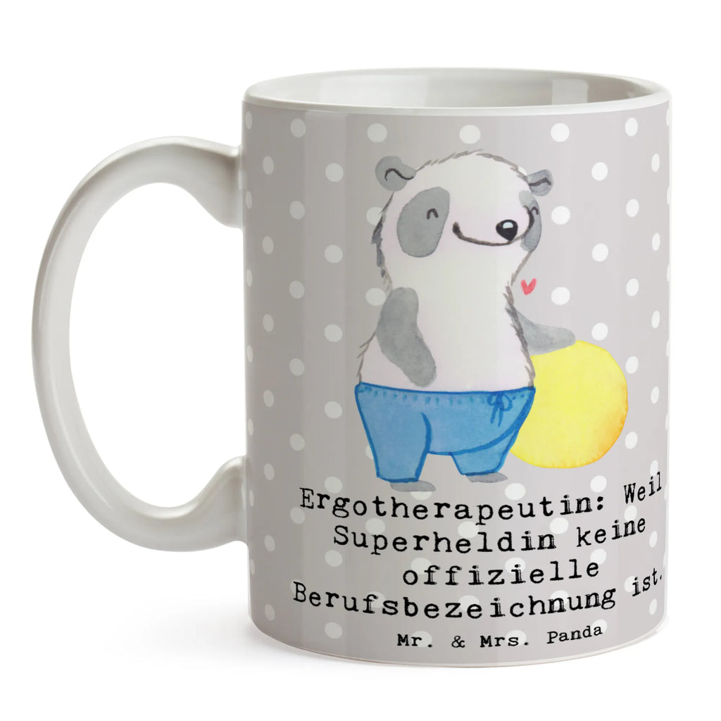 Mug Ergotherapeutin: Weil Superheldin keine offizielle Berufsbezeichnung ist. Tasse, Teetasse, Porzellantasse, Tasse mit Zitaten, Bürotasse, Geschenktasse, Tasse mit Motiven, Keramiktasse, Kaffeetasse, Beruf, Ausbildung, Jubiläum, Abschied, Rente, Kollege, Kollegin, Geschenk, Schenken, Arbeitskollege, Mitarbeiter, Firma, Danke, Dankeschön