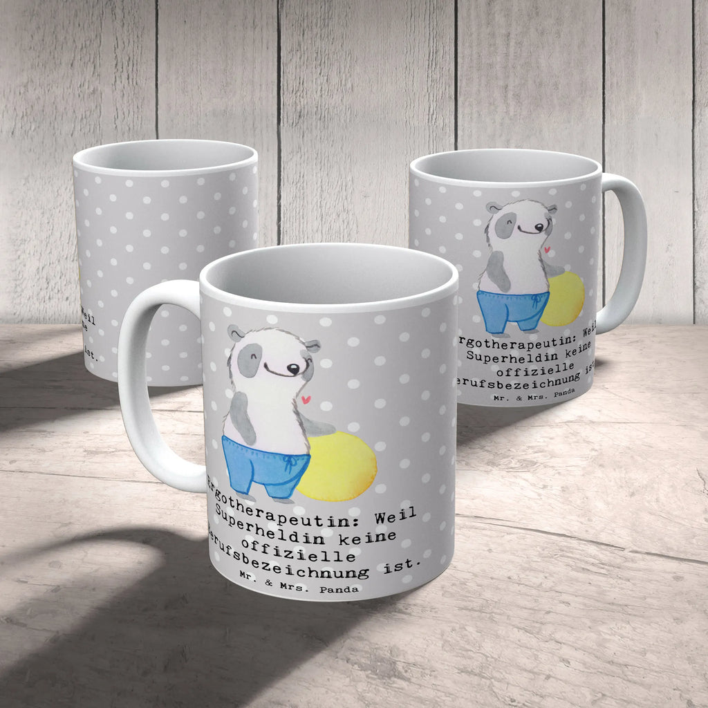 Mug Ergotherapeutin: Weil Superheldin keine offizielle Berufsbezeichnung ist. Tasse, Teetasse, Porzellantasse, Tasse mit Zitaten, Bürotasse, Geschenktasse, Tasse mit Motiven, Keramiktasse, Kaffeetasse, Beruf, Ausbildung, Jubiläum, Abschied, Rente, Kollege, Kollegin, Geschenk, Schenken, Arbeitskollege, Mitarbeiter, Firma, Danke, Dankeschön
