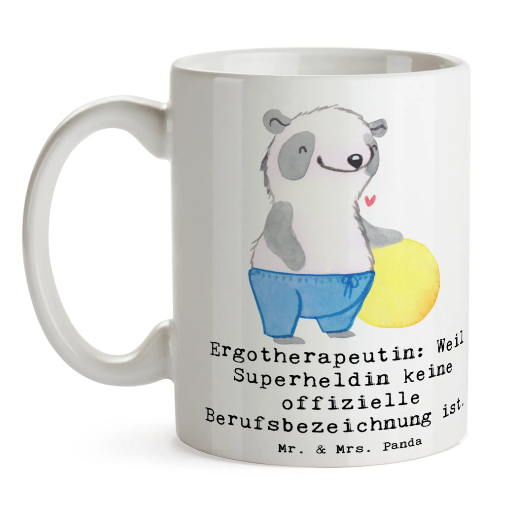 Mug Ergotherapeutin: Weil Superheldin keine offizielle Berufsbezeichnung ist. Tasse, Teetasse, Porzellantasse, Tasse mit Zitaten, Bürotasse, Geschenktasse, Tasse mit Motiven, Keramiktasse, Kaffeetasse, Beruf, Ausbildung, Jubiläum, Abschied, Rente, Kollege, Kollegin, Geschenk, Schenken, Arbeitskollege, Mitarbeiter, Firma, Danke, Dankeschön