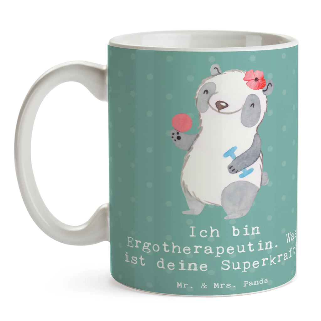 Tasse Super Ergotherapeutin Tasse mit Zitaten, Teetasse, Tasse, Porzellantasse, Geschenktasse, Tasse mit Motiven, Keramiktasse, Kaffeetasse, Bürotasse, Beruf, Ausbildung, Jubiläum, Abschied, Rente, Kollege, Kollegin, Geschenk, Schenken, Arbeitskollege, Mitarbeiter, Firma, Danke, Dankeschön