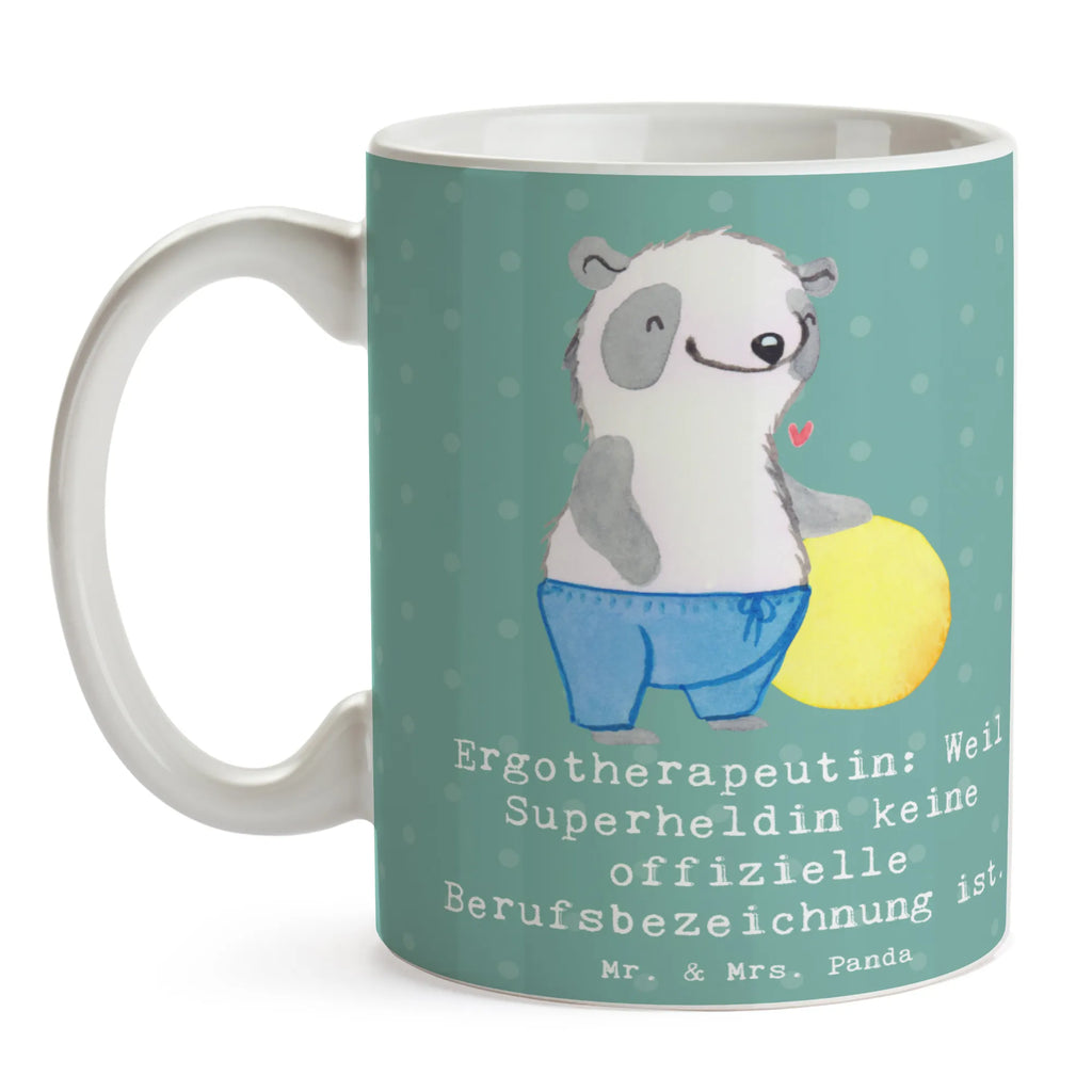 Mug Ergotherapeutin: Weil Superheldin keine offizielle Berufsbezeichnung ist. Tasse, Teetasse, Porzellantasse, Tasse mit Zitaten, Bürotasse, Geschenktasse, Tasse mit Motiven, Keramiktasse, Kaffeetasse, Beruf, Ausbildung, Jubiläum, Abschied, Rente, Kollege, Kollegin, Geschenk, Schenken, Arbeitskollege, Mitarbeiter, Firma, Danke, Dankeschön