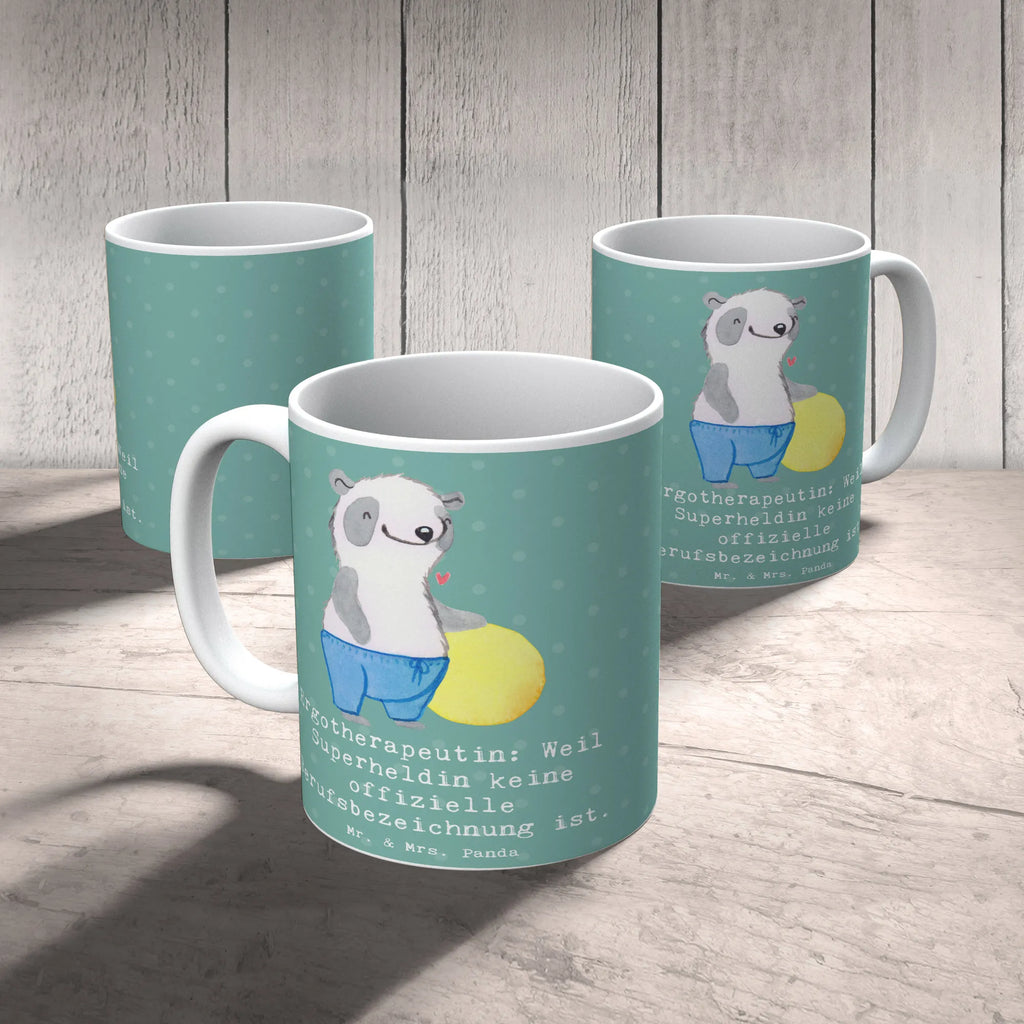 Mug Ergotherapeutin: Weil Superheldin keine offizielle Berufsbezeichnung ist. Tasse, Teetasse, Porzellantasse, Tasse mit Zitaten, Bürotasse, Geschenktasse, Tasse mit Motiven, Keramiktasse, Kaffeetasse, Beruf, Ausbildung, Jubiläum, Abschied, Rente, Kollege, Kollegin, Geschenk, Schenken, Arbeitskollege, Mitarbeiter, Firma, Danke, Dankeschön