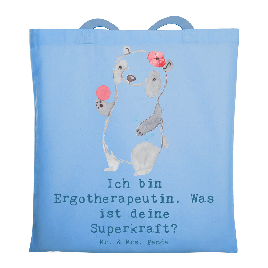 Tragetasche Super Ergotherapeutin Jutetasche, Badetasche, Tasche, Einkaufstüte, Umhängetasche, Jutebeutel, Beutel, Strandtasche, Einkaufstasche, Laptoptasche, Stoffbeutel, Stofftasche, Schultertasche, Shopper, Tragetasche, Beuteltasche, Beruf, Ausbildung, Jubiläum, Abschied, Rente, Kollege, Kollegin, Geschenk, Schenken, Arbeitskollege, Mitarbeiter, Firma, Danke, Dankeschön