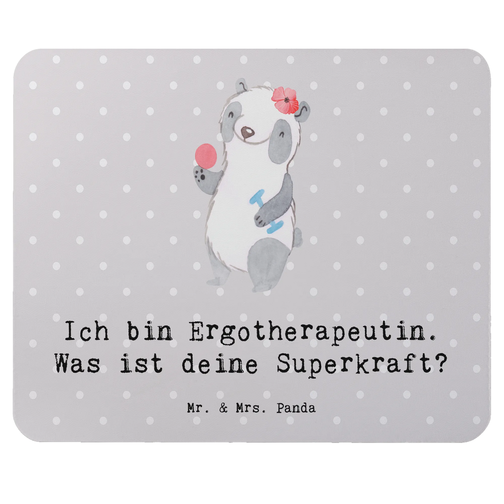 Mouse mat Ich bin Ergotherapeutin. Was ist deine Superkraft? PC Zubehör, Büroausstattung, Mousepad, Mauspad Büro, Mauspad, Mausunterlage, Arbeitszimmer, Einzigartiges Mauspad, Computer zubehör, Designer Mauspad, Beruf, Ausbildung, Jubiläum, Abschied, Rente, Kollege, Kollegin, Geschenk, Schenken, Arbeitskollege, Mitarbeiter, Firma, Danke, Dankeschön